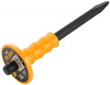 Dalta Zidarie Tolsen 4x16x250mm, Otel Special HRC52-57, Maner Ergonomic, Profesionala