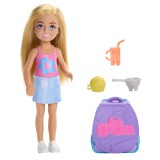 BARBIE PAPUSICA CHELSEA CU RUCSAC PENTRU COACEREA BRIOSELOR