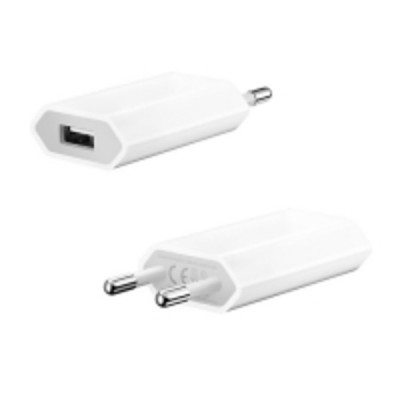 Alim USB A x1 retea 1A alb LC foto