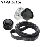 SKF VKMA 36334 Set curea transmisie cu caneluri