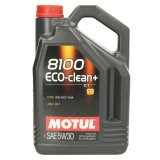 Ulei Motul 8100 Eco-clean+ 5W30 5 litri , Protectie avansata pentru motoare Ford, Jaguar si Mazda