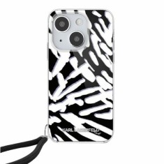 Karl Lagerfeld - IML Luxury (KLHCP15SHZBPKCCK) - iPhone 15 - Zebra Pattern&amp;amp;amp;Cord foto