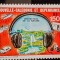 Noua Caledonie 1987 protectia mediului, căști, serie 1v. Neștampilată Mnh