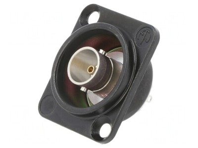 Conector BNC Bulkhead Izolat NBB75DSIB foto