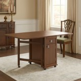 Masa plianta cu spatiu depozitare, usa si sertar, Pal Melaminat, structura lemn masiv, cu role, 8 persoane, 160x96x80 cm, wenge