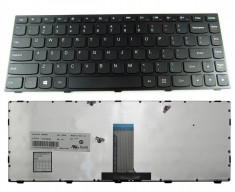 Tastatura laptop Lenovo G40-30 neagra foto