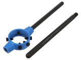 M&acirc;ner profesional pentru filetat M22-M24, GSR - Silver