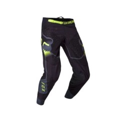 Pantaloni Fox MX 360 Vizen negru/galben fluorescent