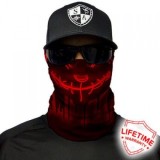 Bandana SA Face Shield Neon Red