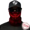 Bandana SA Face Shield Neon Red