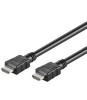 Cablu HDMI v1.4 cu ethernet tata - HDMI tata 15m 4K Ultra HD 30Hz, Goobay