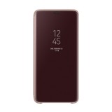Husa de protectie Samsung Galaxy S9 Clear View Cover Auriu