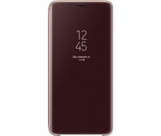 Husa de protectie Samsung Galaxy S9 Clear View Cover Auriu