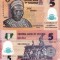 NIGERIA 5 naira 2022 polymer UNC!!!