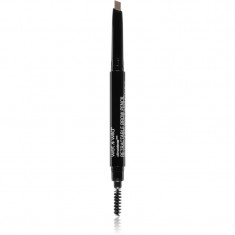 Wet n Wild Ultimate Brow creion dermatograf cu două capete pentru sprâncene cu pensula culoare Medium Brown 0.2 g