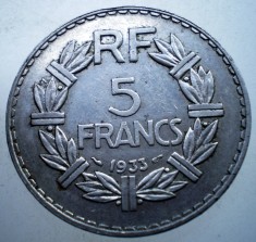7.390 FRANTA 5 FRANCS 1935 foto