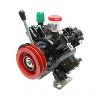 Pompa diafragmatica 7.5CP/5.5KW cu 4 membrane, debit 60L/min, presiune 30 bar, viteza 500-600 r/min foto