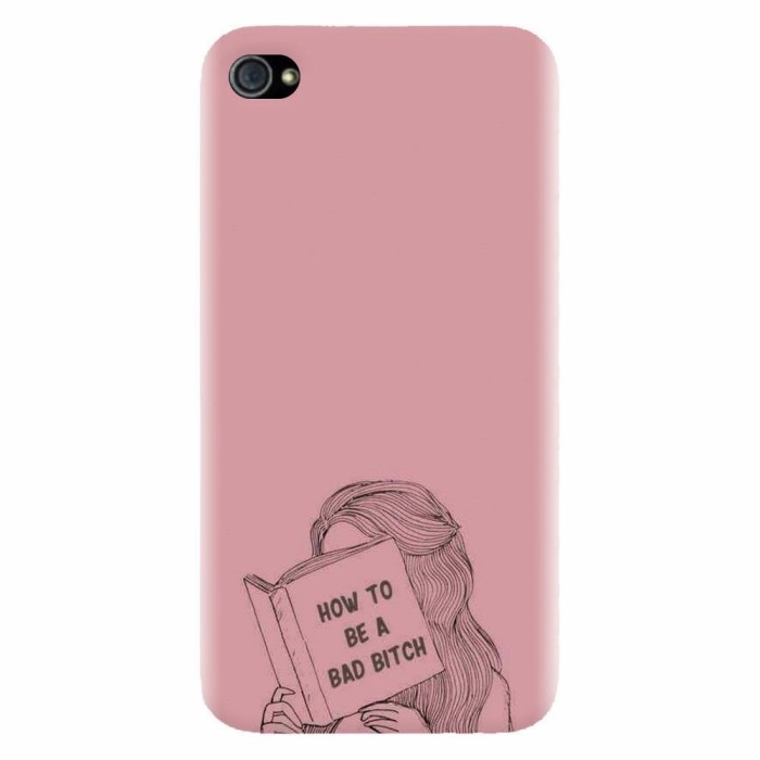 Husa silicon pentru Apple Iphone 4 / 4S, How To Be A Bad