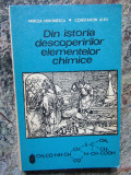 DIN ISTORIA DESCOPERIRILOR ELEMENTELOR CHIMICE-M. MIRONESCU, CONST. ALBU