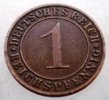 2.707 GERMANIA WEIMAR 1 REICHSPFENNIG 1935 F