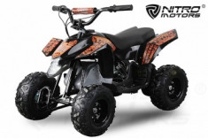 Mini ATV electric Pentru copii NITRO Eco Trio Quad 350W 24V Portocaliu foto