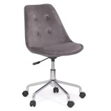 SCAUN DESIGN DIN CATIFEA PENTRU COPII OFF 333 GRI