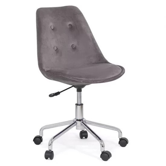 SCAUN DESIGN DIN CATIFEA PENTRU COPII OFF 333 GRI