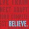 Believe Training Journal (New Red Edition)
