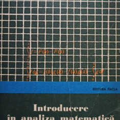 Constantin Popa - Introducere in analiza matematica prin exercitii si probleme (editia 1976)