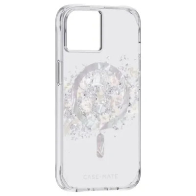 Husa Case Mate Karat Touch of Pearls MagSafe pentru iPhone 14 Plus CM049250 Transparent foto