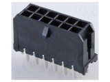 Conector MOLEX 43045-1224 Micro-Fit 3.0 12 pini 2x6 3mm soclu tată cablu-placă