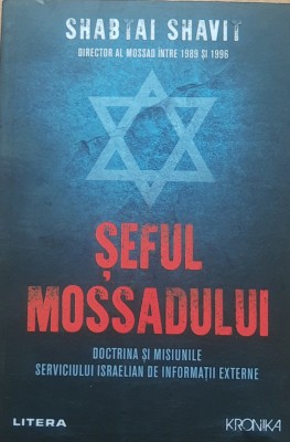 Seful Mossadului Shabtai Shavit foto