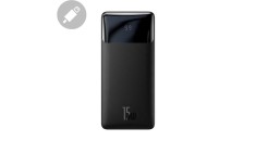 Baseus Bipow Powerbank, 30000mAh, 15W (negru) foto