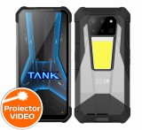 Telefon mobil Unihertz Tank 3 Pro, 5G, Proiector video 100 Lumeni, 6.79 FHD+ 120Hz, Camera 200mpx, Night Vision, 36GB RAM (18+18), 512GB ROM, Android