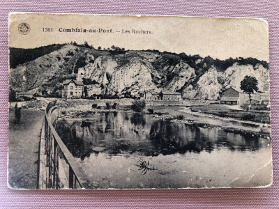 Carte postala necirculata - COMBLAIN au PONT, Belgia, anii 1910 foto