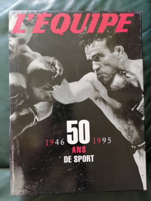 Almanah (Atlas) 50 de ani de sport 1946-1995. an publicatie1996. foto