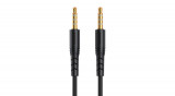 Vipfan L04 Cablu AUX mini jack de 3,5 mm de 1m, placat cu aur (negru)