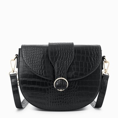 Geanta medie neagra Nobo R0780-C014 foto