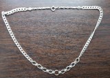 (93) LANTISOR DIN ARGINT, DAMA, 3 TIPURI DE MODELE, VINTAGE. 25,83 GRAME