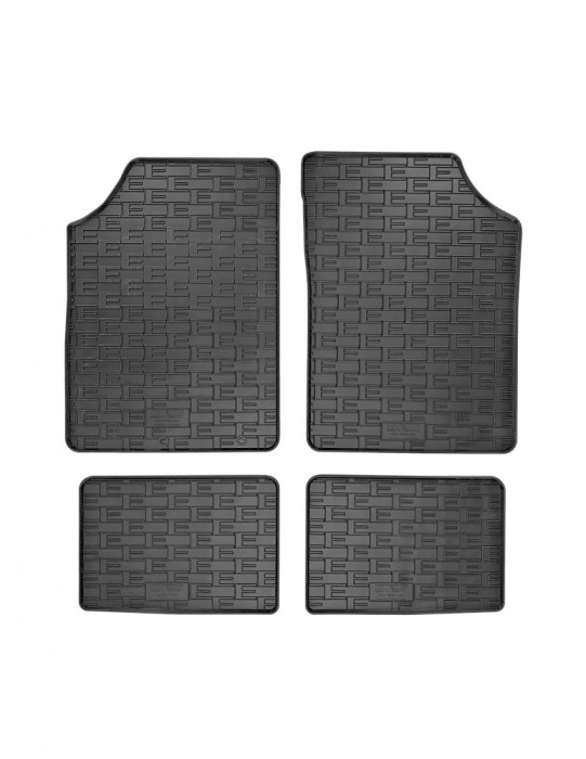 Set covorase auto din cauciuc tip tavita pentru Dacia Spring 2021- Electric 4 Pcs
