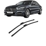 Cumpara ieftin Set stergatoare auto MERCEDES-BENZ C-CLASS (W205) din 2013-2021, pentru parbriz auto, 2 bucati, Bosch Aerotwin, din cauciuc siliconat rezistent, MERCE