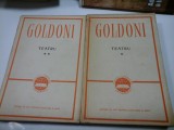 CARLO GOLDONI - TEATRU - 2 volume