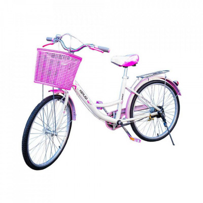 Bicicletă, nr. 24, Roz foto