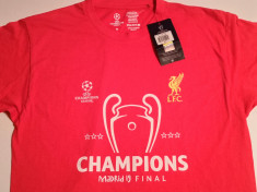 Tricou fotbal - FC LIVERPOOL (Oficial CHAMPIONS LEAGUE finala 2019) foto