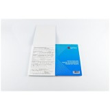 Foi parcurs marfa A4 hartie offset 100 seturi carnet coperta carton 300g mp