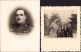 M126 Lot de 2 poze colonel rom&acirc;n, perioada interbelică