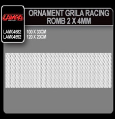 ORNAMENT PLASA GRILA TUNING DE LA 120 X 20 - 100 X 30 CM 88 LEI - OPG1078 foto