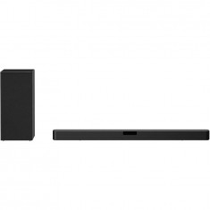 Soundbar LG SN5 2.1, 400W, Bluetooth, Subwoofer Wireless, Dolby, negru