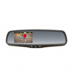 Oglinda retrovizoare interioara cu Display si sistem antiorbire pentru Skoda Octavia Fabia Rapid Volkswagen Bora Golf Passat foto