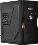 Carcasa SPACER SPC-MERCURY, Mid Tower, Black